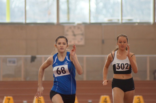 Kristin Baumann kurz nach dem Start über 60m DSC01029